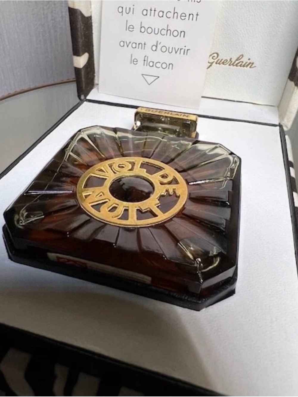 Guerlain Vol de Nuit Extrait 30 ml. Vintage 1970. Best condition. - Picture 2 of 2
